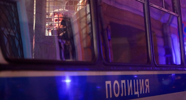 Police car, February 2, 2021. Photo: REUTERS/Maxim Shemetov Police car, February 2, 2021. Photo: REUTERS/Maxim Shemetov
