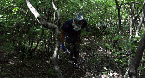 Search activities in the areas of combat actions in Nagorno-Karabakh. Photo: press service of the Emergency Service of Nagorno-Karabakh Search activities in the areas of combat actions in Nagorno-Karabakh. Photo: press service of the Emergency Service of Nagorno-Karabakh
