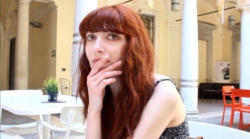 Kira Kovalenko. Screenshot of the video https://www.youtube.com/watch?v=sh2Qg2v3L0c Kira Kovalenko. Screenshot of the video https://www.youtube.com/watch?v=sh2Qg2v3L0c