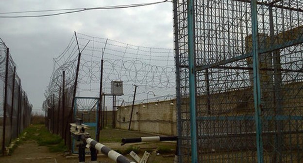 A prison. Screenshot of the video by the "Caucasian Knot" https://www.youtube.com/watch?v=DcpPxihJrMg