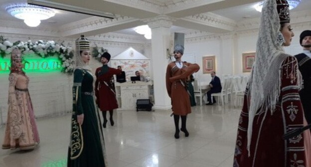 A traditional dance. Photo by the press service of the International Circassian Association A traditional dance. Photo by the press service of the International Circassian Association