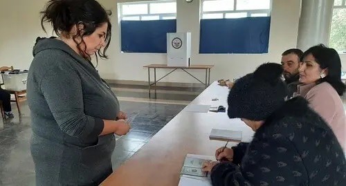 Polling station in the village of Nor Kazanchi. Photo by Alvard Grigoryan for the Caucasian Knot Polling station in the village of Nor Kazanchi. Photo by Alvard Grigoryan for the Caucasian Knot
