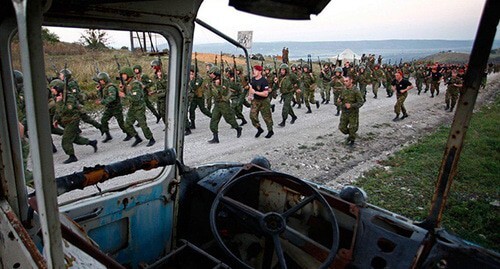 The tests for maroon berets. Photo: Vlad Alexandrov, Yuga.ru