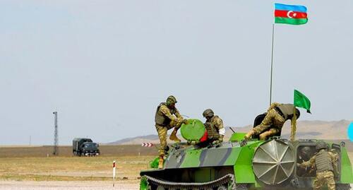 Special purpose machinery of the Azerbaijani army. Photo by the press service of the Ministry of Defence (MoD) of Azerbaijan Special purpose machinery of the Azerbaijani army. Photo by the press service of the Ministry of Defence (MoD) of Azerbaijan