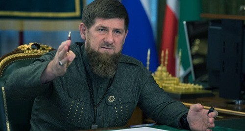 Ramzan Kadyrov. Photo by the Grozny Inform news agency https://www.grozny-inform.ru/news/society/124875/ Ramzan Kadyrov. Photo by the Grozny Inform news agency https://www.grozny-inform.ru/news/society/124875/