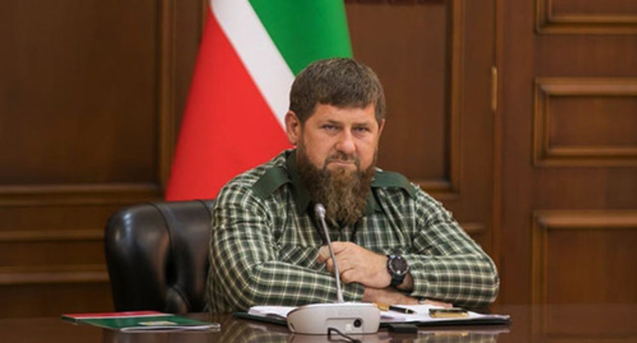 Ramzan Kadyrov. Photo by the "Grozny Inform" news agency https://www.grozny-inform.ru/news/society/129899/ Ramzan Kadyrov. Photo by the "Grozny Inform" news agency https://www.grozny-inform.ru/news/society/129899/