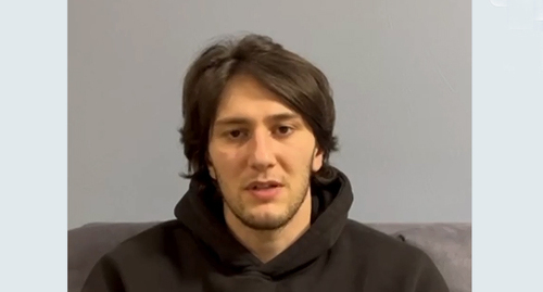 Abubakar Yangulbaev. Screenshot of the post https://t.me/against_torture Abubakar Yangulbaev. Screenshot of the post https://t.me/against_torture