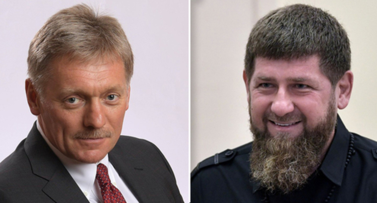 Dmitry Peskov, Ramzan Kadyrov. Photo by the Kremlin press service Dmitry Peskov, Ramzan Kadyrov. Photo by the Kremlin press service