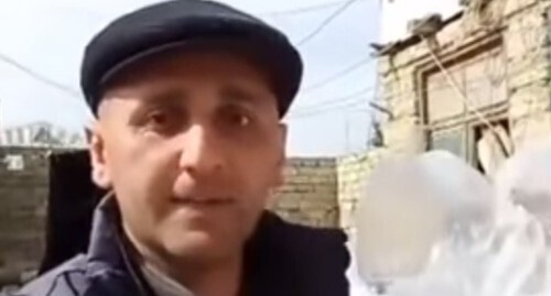 Agil Gumbatov. Still image from Gumbatov's video appeal to the President of Azerbaijan dated March 13, 2019: https://www.youtube.com/watch?v=qh0LMm-tKug Agil Gumbatov. Still image from Gumbatov's video appeal to the President of Azerbaijan dated March 13, 2019: https://www.youtube.com/watch?v=qh0LMm-tKug