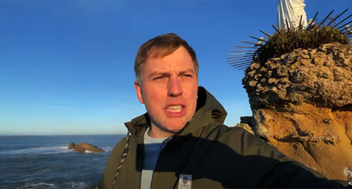 Vladimir Osechkin. Screenshot of the video https://www.youtube.com/watch?v=rJnyjeBseUM Vladimir Osechkin. Screenshot of the video https://www.youtube.com/watch?v=rJnyjeBseUM