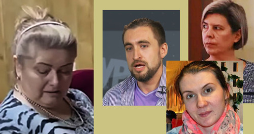 Zarema Musaeva, Sergey Babinets, Natalia Kurekina, Nadezhda Yermolaeva (from left to right). Collage by the "Caucasian Knot". Photos: https://t.me/against_torture, Арден Аркман / "Novaya Gazeta" http://kavpolit.com/ https://www.instagram.com/p/CZAKOLSlcvd/ https://orengrad.ru Zarema Musaeva, Sergey Babinets, Natalia Kurekina, Nadezhda Yermolaeva (from left to right). Collage by the "Caucasian Knot". Photos: https://t.me/against_torture, Арден Аркман / "Novaya Gazeta" http://kavpolit.com/ https://www.instagram.com/p/CZAKOLSlcvd/ https://orengrad.ru