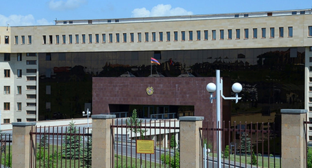 The building of the Armenian Ministry of Defence. Photo by the press service of the Armenian Ministry of Defence The building of the Armenian Ministry of Defence. Photo by the press service of the Armenian Ministry of Defence