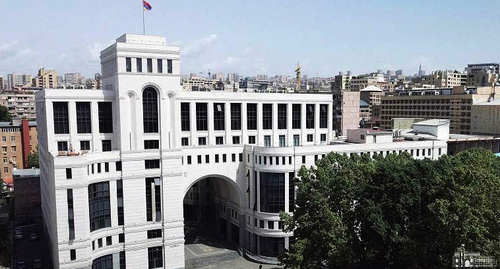 Ministry of Foreign Affairs of Armenia. Photo courtesy of the press service of the Ministry of Foreign Affairs of Armenia Ministry of Foreign Affairs of Armenia. Photo courtesy of the press service of the Ministry of Foreign Affairs of Armenia