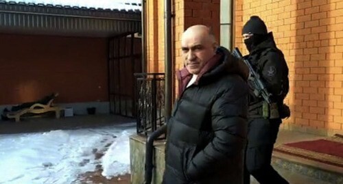 Arrest of Akhmed Pogorov. Photo: press service of the Investigative Committee of Russia, www.cledcom.ru Arrest of Akhmed Pogorov. Photo: press service of the Investigative Committee of Russia, www.cledcom.ru