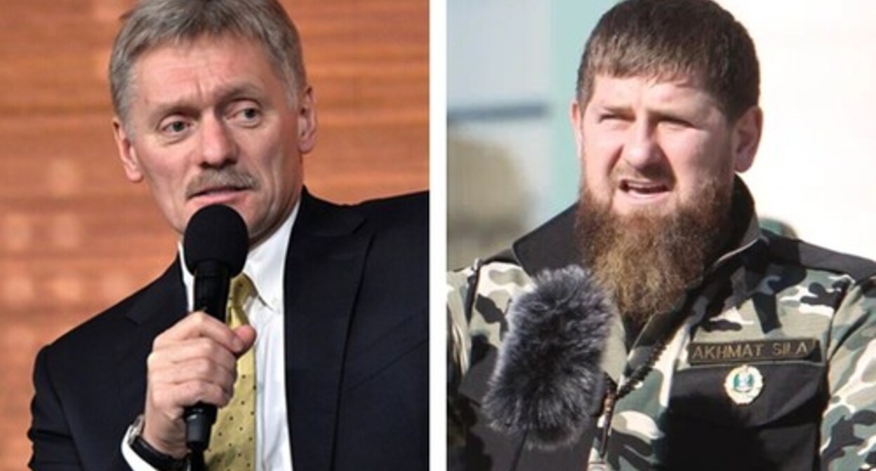 Dmitry Peskov, Ramzan Kadyrov. Photo by the Kremlin's press ofice Kremlin.ru; Chechnya Today news agency https://chechnyatoday.com/images/uploads/2022/03/30/CN0G8669.JPG Dmitry Peskov, Ramzan Kadyrov. Photo by the Kremlin's press ofice Kremlin.ru; Chechnya Today news agency https://chechnyatoday.com/images/uploads/2022/03/30/CN0G8669.JPG
