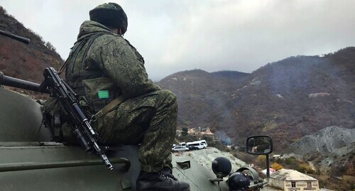 Russian peacemakers in Nagorno-Karabakh. Photo by Alvard Grigoryan for the Caucasian Knot Russian peacemakers in Nagorno-Karabakh. Photo by Alvard Grigoryan for the Caucasian Knot