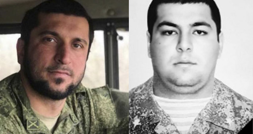 Marat Shikhmagomedov (left) and Ravil Kadirov. Collage made by the Caucasian Knot; photo: https://t.me/derbentskiyrayon_official/934 https://t.me/novostitabasaran/578 Marat Shikhmagomedov (left) and Ravil Kadirov. Collage made by the Caucasian Knot; photo: https://t.me/derbentskiyrayon_official/934 https://t.me/novostitabasaran/578