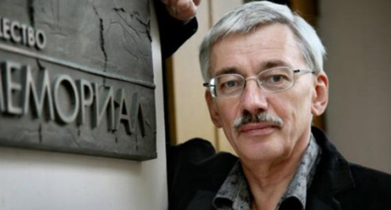 Oleg Orlov. Photo by Anna Artemyeva, Novaya Gazeta https://ru.wikipedia.org Oleg Orlov. Photo by Anna Artemyeva, Novaya Gazeta https://ru.wikipedia.org