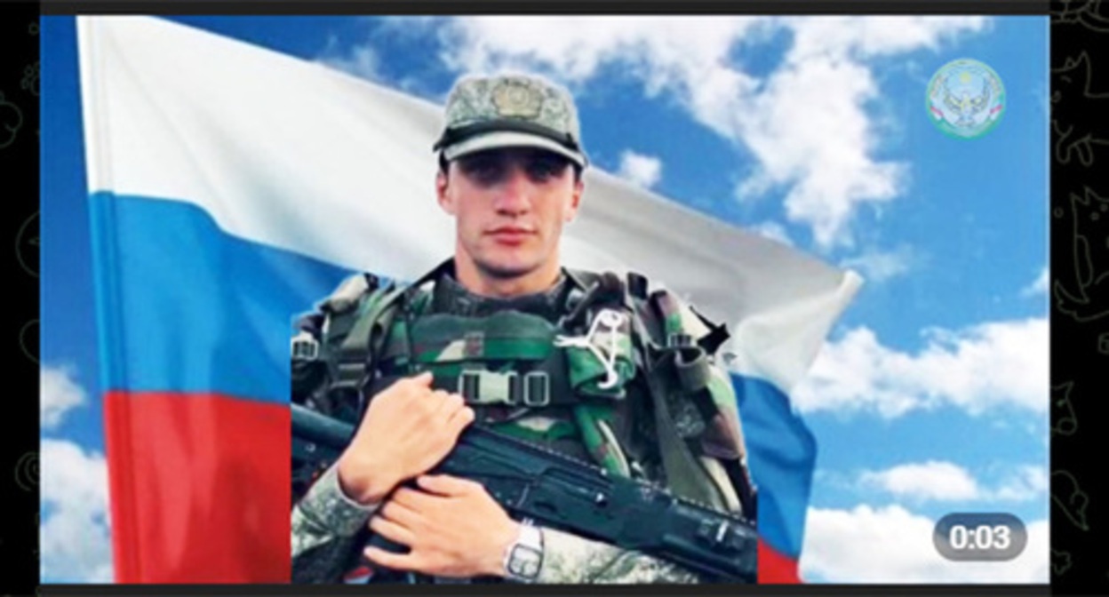 Magomednur Kuramagomedov. Screenshot https://t.me/vesti_shamilskiy/303 Magomednur Kuramagomedov. Screenshot https://t.me/vesti_shamilskiy/303