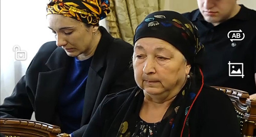 The families of the casualties in Ukraine. Screenshot of the video https://t.me/Kokov_Kazbek/211 The families of the casualties in Ukraine. Screenshot of the video https://t.me/Kokov_Kazbek/211