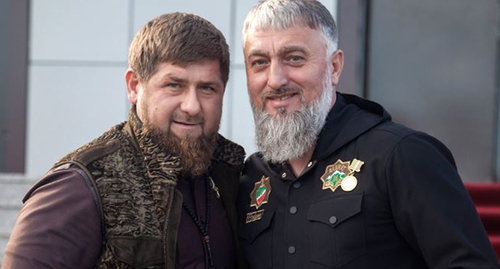 Ramzan Kadyrov (on the left) and Adam Delimkhanov. Photo: https://chechnyatoday.com/ Ramzan Kadyrov (on the left) and Adam Delimkhanov. Photo: https://chechnyatoday.com/