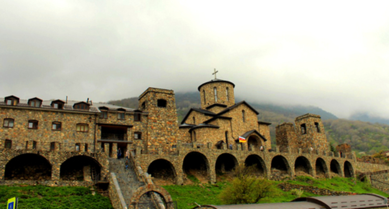 Alanian Men's Monastery in North Ossetia. Photo by Emma Marzoeva for the "Caucasian Knot" Alanian Men's Monastery in North Ossetia. Photo by Emma Marzoeva for the "Caucasian Knot"