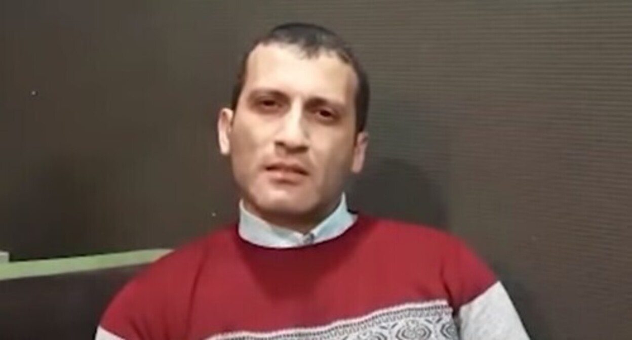 Elchin Mamed. Screenshot of the video published on the Kanal13 YouTube channel https://www.youtube.com/watch?v=PmH31Q8uTdQ Elchin Mamed. Screenshot of the video published on the Kanal13 YouTube channel https://www.youtube.com/watch?v=PmH31Q8uTdQ