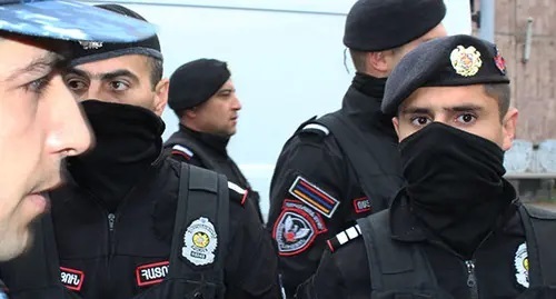 Policemen in Yerevan, May 2022. Photo by Tigran Petrosyan for the Caucasian Knot Policemen in Yerevan, May 2022. Photo by Tigran Petrosyan for the Caucasian Knot
