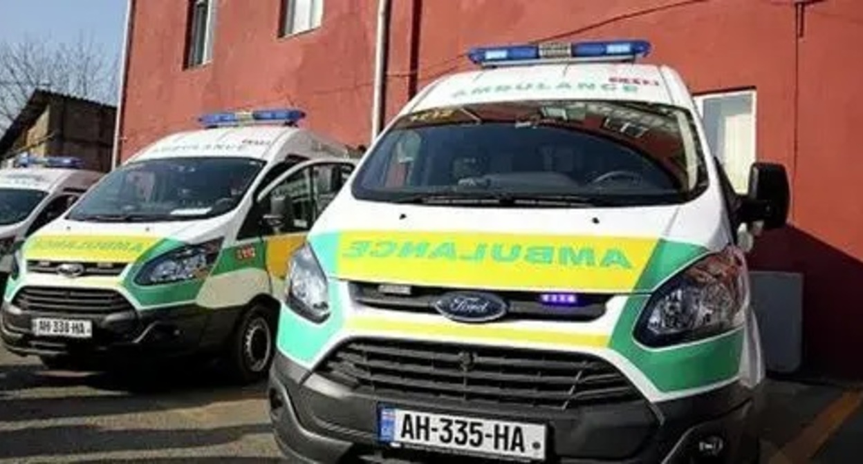 Ambulance in Tbilisi. Photo: official website of the Mayoralty of Tbilisi Ambulance in Tbilisi. Photo: official website of the Mayoralty of Tbilisi