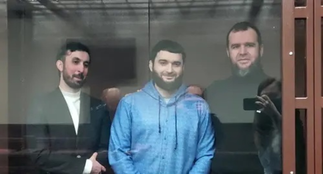 Kemal Tambiev, Abdulmumin Gadjiev and Abubakar Rizvanov. Photo by Konstantin Volgin for the Caucasian Knot Kemal Tambiev, Abdulmumin Gadjiev and Abubakar Rizvanov. Photo by Konstantin Volgin for the Caucasian Knot