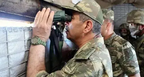 Soldiers of the Azerbaijani Army. Photo by the press service of the Azerbaijani Ministry of Defence Soldiers of the Azerbaijani Army. Photo by the press service of the Azerbaijani Ministry of Defence