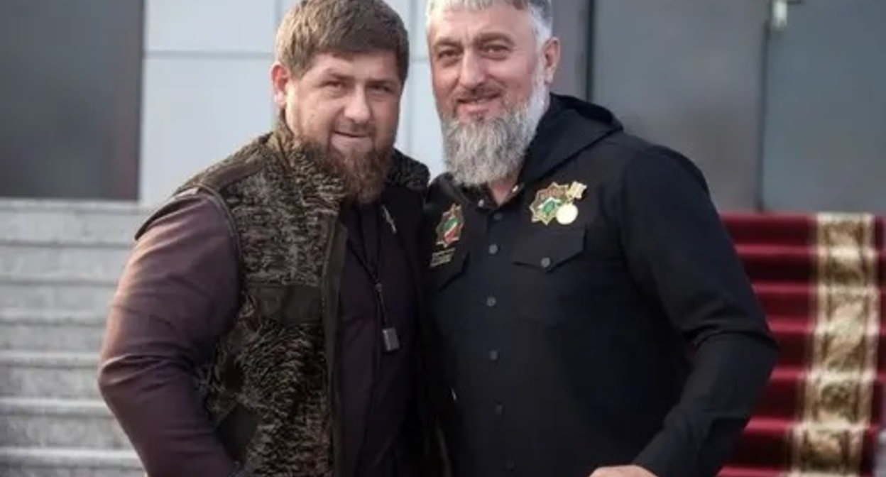 Ramzan Kadyrov (left) annd Adam Delimkhanov. Photo: https://chechnyatoday.com/ Ramzan Kadyrov (left) annd Adam Delimkhanov. Photo: https://chechnyatoday.com/