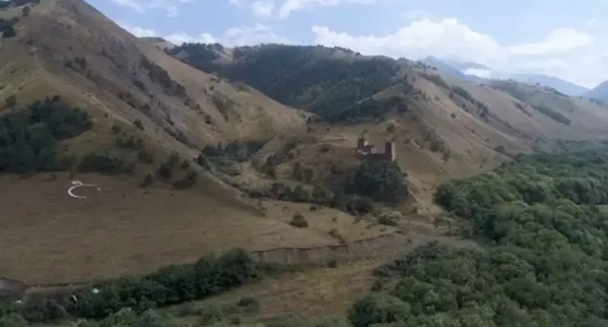 The "Erzi" nature reserve. Screenshot of the video https://www.youtube.com/watch?v=FAWdOFjPpkc The "Erzi" nature reserve. Screenshot of the video https://www.youtube.com/watch?v=FAWdOFjPpkc