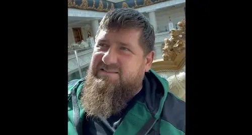 Ramzan Kadyrov criticized leaders of the CSTO, including the President of Kazakhstan. Image made from video posted by Ramzan Kadyrov’s Telegram Channel https://t.me/RKadyrov_95 Ramzan Kadyrov criticized leaders of the CSTO, including the President of Kazakhstan. Image made from video posted by Ramzan Kadyrov’s Telegram Channel https://t.me/RKadyrov_95