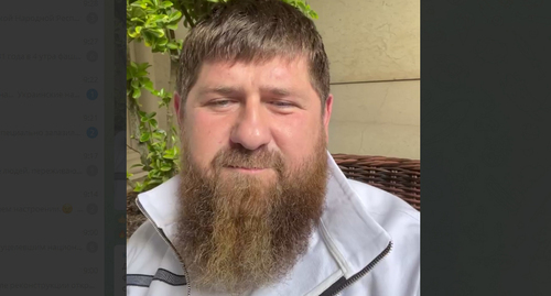 Ramzan Kadyrov. Screenshot: https://t.me/RKadyrov_95/2366 Ramzan Kadyrov. Screenshot: https://t.me/RKadyrov_95/2366
