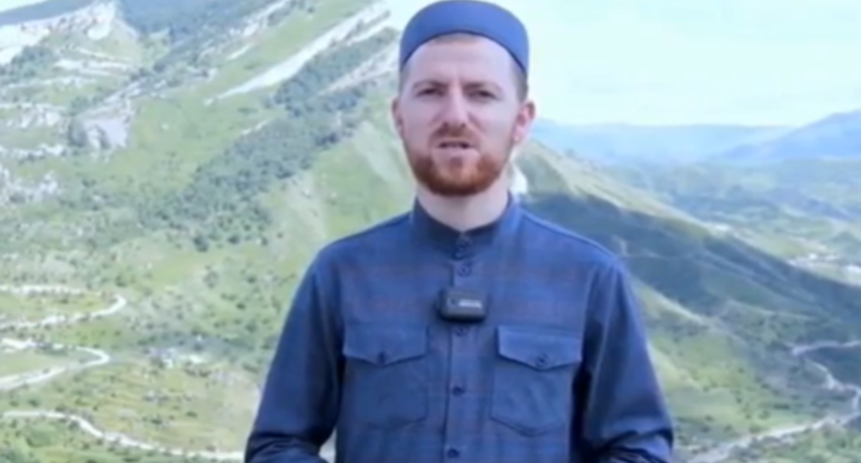 Abdula Magomedaliev. Screenshot: https://vk.com/golos_dagestan?w=wall-74219800_1497417ю Abdula Magomedaliev. Screenshot: https://vk.com/golos_dagestan?w=wall-74219800_1497417ю
