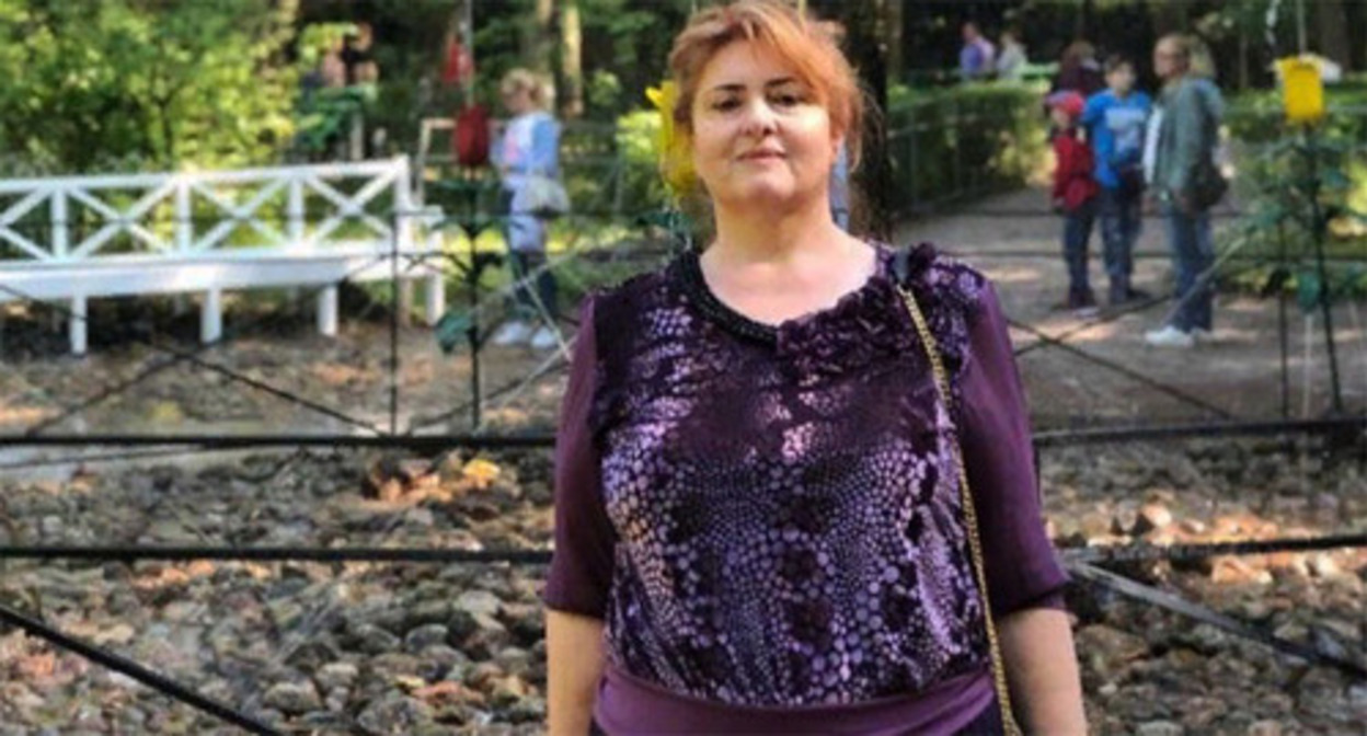 Zarema Musaeva. Photo: https://www.hrw.org/ru/news/2022/01/24/380999 Zarema Musaeva. Photo: https://www.hrw.org/ru/news/2022/01/24/380999
