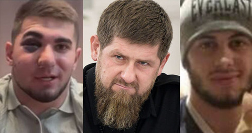Askhab Tamaev, Ramzan Kadyrov and Dibir Makhmudov (from left to right). Collage made by the Caucasian Knot. Screenshot: https://www.youtube.com/watch?v=wvC8ocxAF0o grozny.tv Askhab Tamaev, Ramzan Kadyrov and Dibir Makhmudov (from left to right). Collage made by the Caucasian Knot. Screenshot: https://www.youtube.com/watch?v=wvC8ocxAF0o grozny.tv