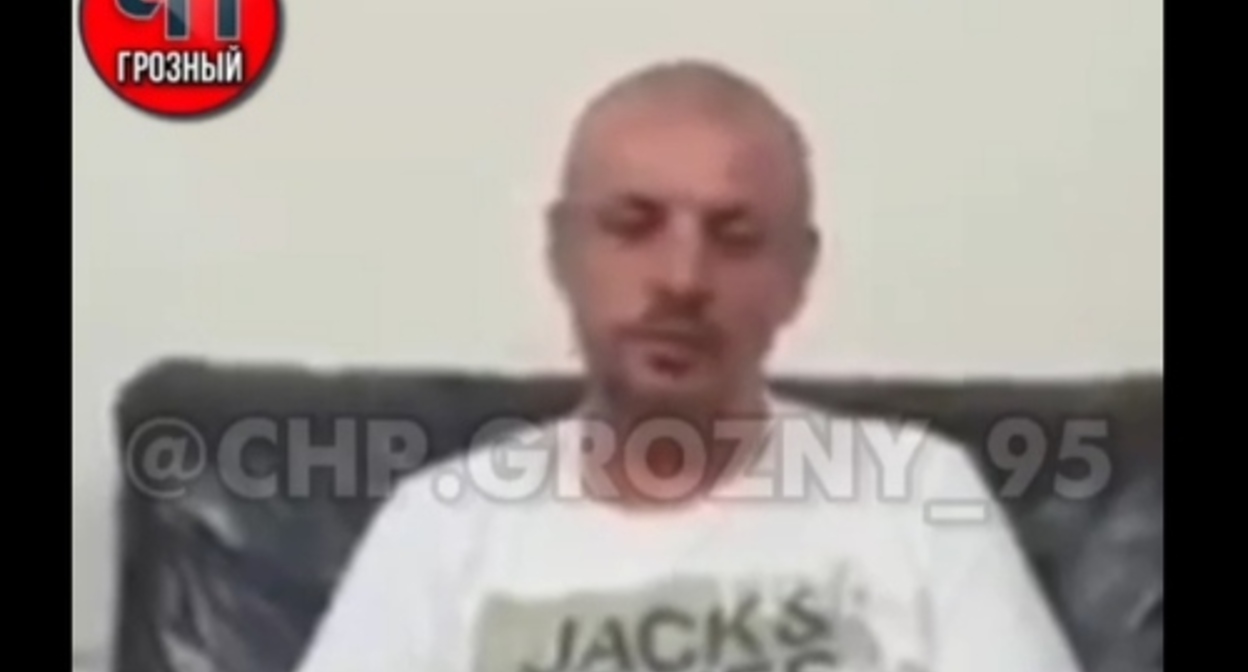 Screenshot of the video with an apology for the derogatory words about Chechens https://t.me/chpgrozny95/1438 Screenshot of the video with an apology for the derogatory words about Chechens https://t.me/chpgrozny95/1438
