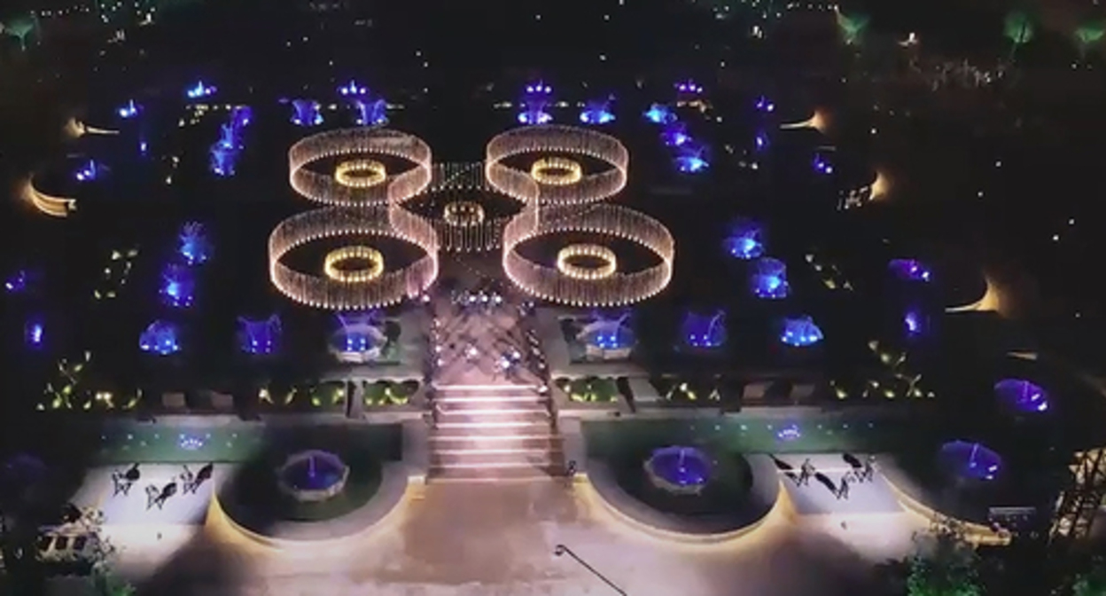 The opening of a new fountain in Derbent, July 2022. Screenshot of the video by the donnews.ru https://www.youtube.com/watch?v=Kou-i_OZ1hE&t=2s The opening of a new fountain in Derbent, July 2022. Screenshot of the video by the donnews.ru https://www.youtube.com/watch?v=Kou-i_OZ1hE&t=2s