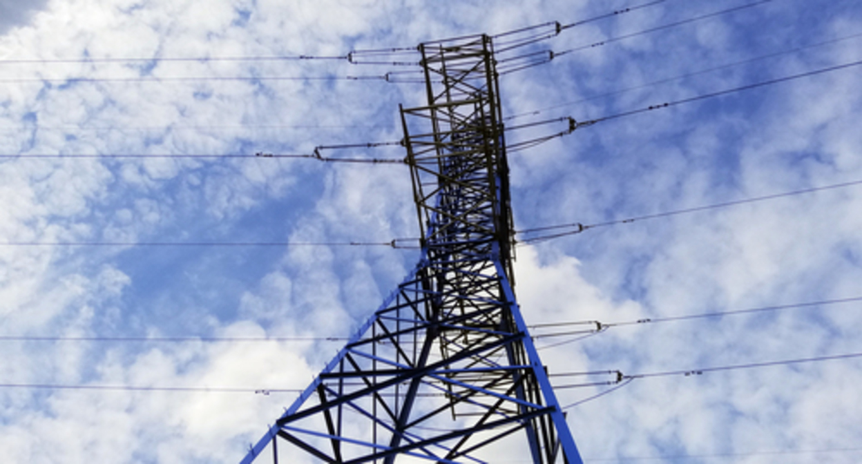 A power transmission line. Photo by Nina Tumanova for the "Caucasian Knot" A power transmission line. Photo by Nina Tumanova for the "Caucasian Knot"
