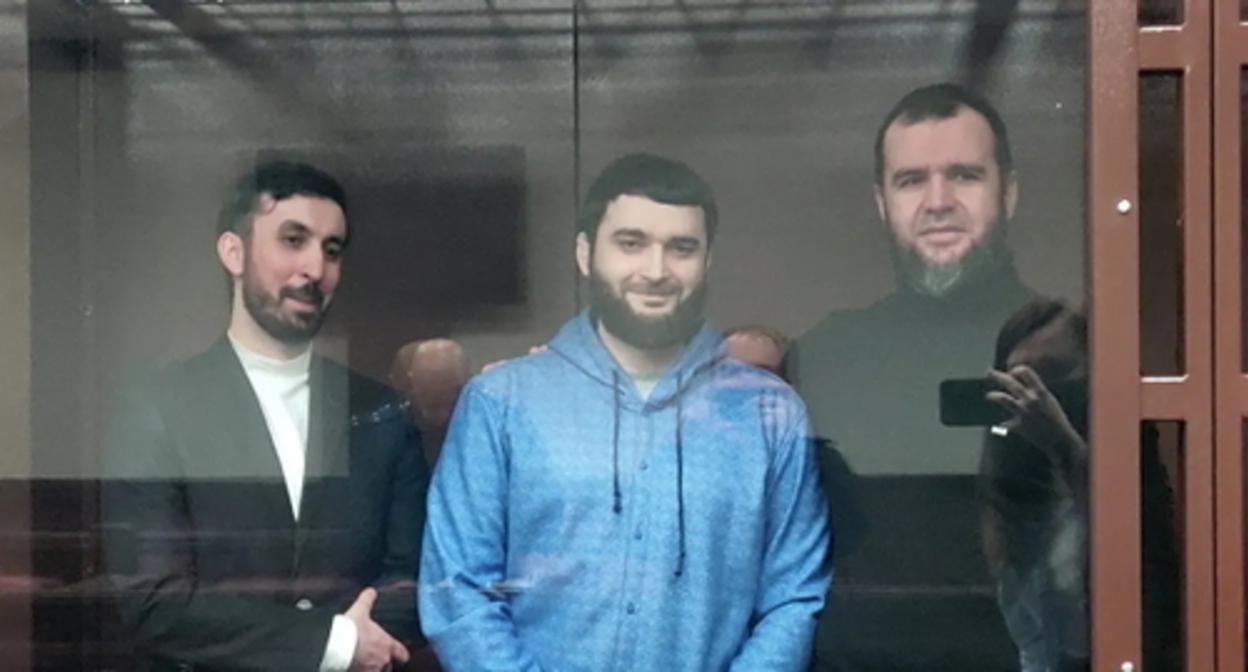 Kemal Tambiev, Abdulmumin Gadjiev, Abubakar Rizvanov. Photo by Konstantin Volgin for the "Caucasian Knot" Kemal Tambiev, Abdulmumin Gadjiev, Abubakar Rizvanov. Photo by Konstantin Volgin for the "Caucasian Knot"