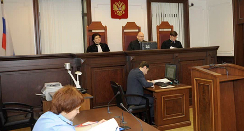The session of the Supreme Court of Russia. Photo by the court's press service The session of the Supreme Court of Russia. Photo by the court's press service