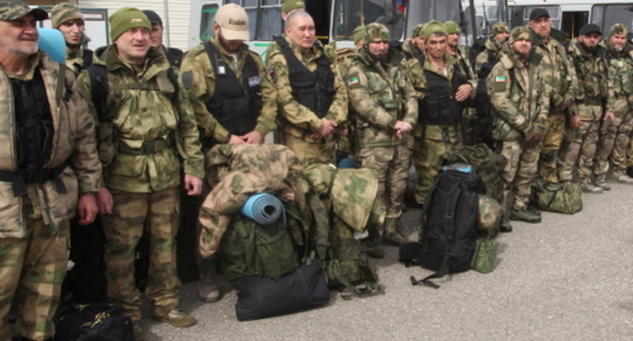 Fighters from Chechnya, photo: chechnyatoday.com Fighters from Chechnya, photo: chechnyatoday.com