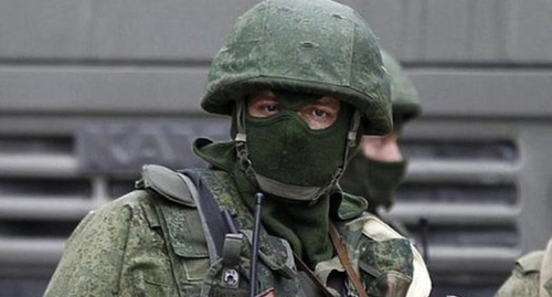 A soldier. Photo by the press service of the Russian Ministry of Defence A soldier. Photo by the press service of the Russian Ministry of Defence