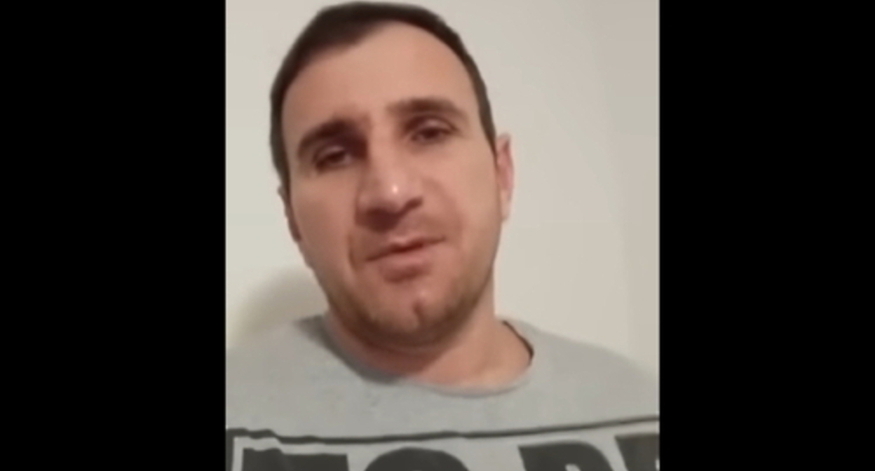 Emran Navruzbekov. Screenshot of the video posted on the YouTube channel of the project "Gulagu.net" https://www.youtube.com/watch?v=-Xb04bPnioo&t=62s Emran Navruzbekov. Screenshot of the video posted on the YouTube channel of the project "Gulagu.net" https://www.youtube.com/watch?v=-Xb04bPnioo&t=62s