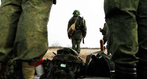 Soldiers. Photo: Eduard Kornienko, Yuga.ru Soldiers. Photo: Eduard Kornienko, Yuga.ru