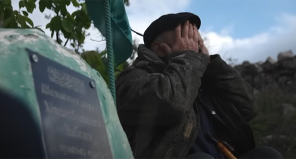 Murtazali Gasanguseinov, a father of the killed brothers. A still of the film “Fathers and Sons. And Torture” https://www.youtube.com/watch?v=4NnchFADmeY Murtazali Gasanguseinov, a father of the killed brothers. A still of the film “Fathers and Sons. And Torture” https://www.youtube.com/watch?v=4NnchFADmeY