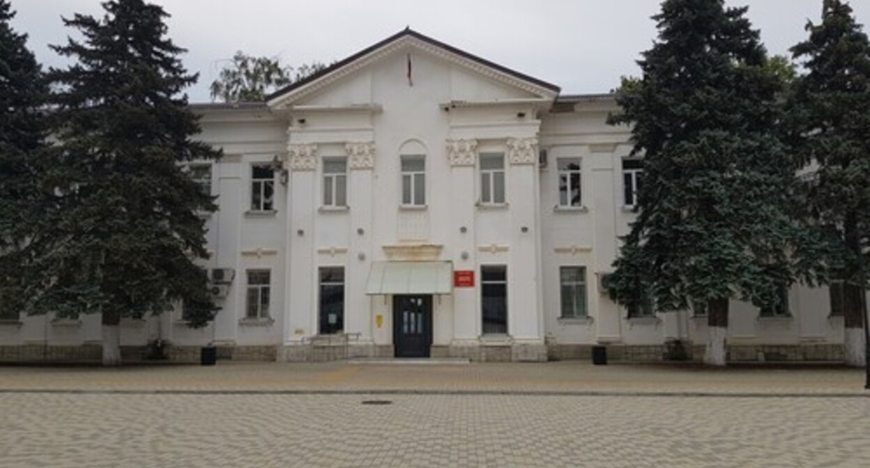 The Timashevsky District Court. Photo: http://pravo-krasnodar.ru/ The Timashevsky District Court. Photo: http://pravo-krasnodar.ru/