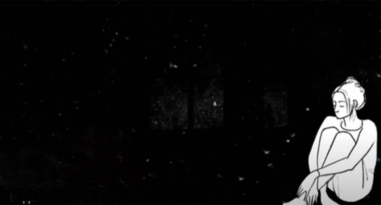 A still of the cartoon about a victim of domestic violence. Screenshot of the video by the "Caucasian Knot" https://www.youtube.com/watch?v=cyf1GcxSt48 A still of the cartoon about a victim of domestic violence. Screenshot of the video by the "Caucasian Knot" https://www.youtube.com/watch?v=cyf1GcxSt48